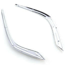 Fit For Atenza M6 Gj Chrome 2017 Front Fog Light Lamp Cover Eyebrow Eyelid