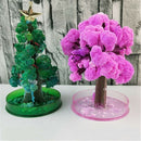 Magic Japanese Tree Christmas Magically Decorative Growing Paper Trees Toys NQ^