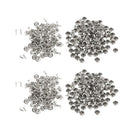 200x Leather Rivets Single Cap Rivets Metal Studs For