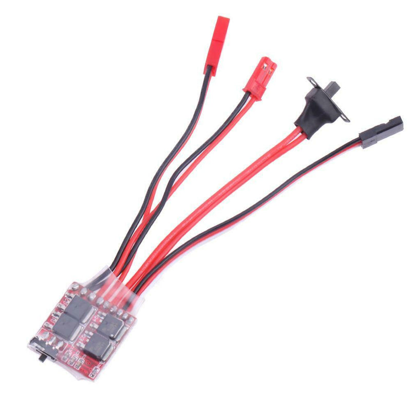 Synthetic 30A Mini Brushed ESC Brush Electronic Speed Controller for RC Car