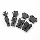 Connectors Wire Black Terminal 2/3/4/5Pin 2.54mm 200pcs/set Dupont Practical