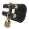 Bb Clarinet Leather Ligature Fastener with Plastic Cap for Sax Mouthpiece W