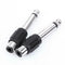4pcs RCA/AV Female to 6.35mm 1/4 Inch Male Mono Audio Adapters Connecters A#S