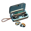 Mini Invisible Wireless Earbud Headphones Stereo HiFi with Mic for Sports In-Ear