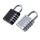 4 Dial Digit Combination  Lock Suitcase Luggage Code Password Lock Padlock FT