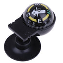 1 Pcs 360 degree rotation Navigation Ball Shaped Car Compass with Suction CuME