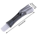 Double Ended Car Cleaning Brush Air Conditioner Vent Slit Dust Removal Blinds FT