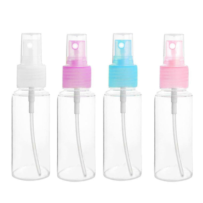 Clear Perfume Refillable Travel Lotion Liquid Spray Press Pump Bottle(100ml