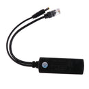 IEEE802.3AF Standard 12V 2A Output 10/100M PoE Splitter lan Connector Power