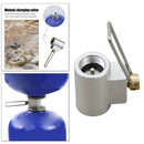 Gas Refill Adapter Outdoor Gas Tank Inflation Valve Flat Gas Tank Recharge