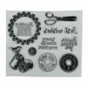 Friendship theme Clear Stamps Scrapbooking Album Card Decor Diary DIY OZ