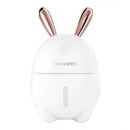 300ml USB 7 Color Light Ultrasonic Humidifier Essential Oil Diffuser (White