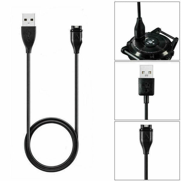 USB Charging Cable Charger Line For Fenix 5 / 5S / 5X D2 Charlie Vivoactive P0Z8