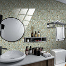 10pcs Ceramic Tile Stickers Set Decorative Wall Decals for Kitchen (TS262) A