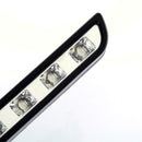 2x Bright White DC 12V 6 LED Daytime Running Light DRL Car Day Driving Fog