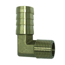Brass Barb Hose Fitting Thickened Copper Core Ductility High Temperatures