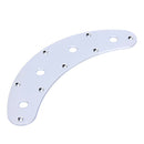 Chrome Eleic Bass Switch Control Plate For Musicman Stingray Guitar New