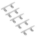316 Marine Stainless Steel 4 in Boat Mooring Cleat Dock Deck Rope Cleat X5
