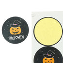 60pcs Happy Halloween Pumpkin Paper Stickers DIY Gifts Candy Bags Labels Tag B3C