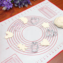 Silicone large plate rolling table pad thickening baking dough noodle mat
