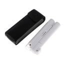 1Pc handheld 100X zoom lens led lighted jewelers microscope magnifier loupe %a