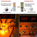 7443, T20 Led Bulbs Amber Yellow 900 Lumens Super Bright Turn Signals Light Q5R2
