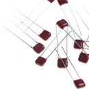 10pcs CBB 104J 100V 0.1UF 100NF P5mm Metallized Film Capacitor 104 100v ME