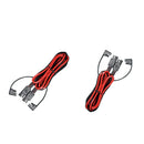 2x 2M Quick Disconnect Connect 2Pin Extension Wire Harness SAE-SAE Connector
