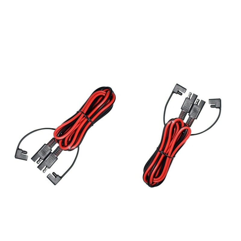 2x 2M Quick Disconnect Connect 2Pin Extension Wire Harness SAE-SAE Connector
