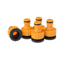 5X ABS Garden Hose Water Pipe Connector Tube Fitting Tap Adapter 1/2" & 3/4"  MO