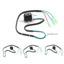 3 Piece Marine Trim Tilt Switch for Yamaha 703-82563-02-00 Power Motor Black