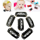 Lady 20Pcs Stainless Steel Wig clips Snap Comb U-shape Clips for Hair Hot