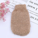 Fibre Bath towels Wash Foam Towel Massage Back Shower Scrubber Towel Spon- OZ