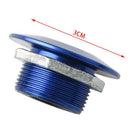 30mm Car Bonnet Pin Vehicle Hood Pins Lock Quick Release Universal Blue