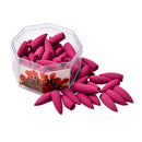 70Pcs Rose Incense Bullet Cone Zen Yoga Tea House Smoke Tower Backflow Cone