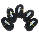 5X Car Roof Luggage Locking Tie Down Straps Cargo Ratchet Ropes Metal Cam Buc OZ