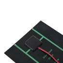 2.5W 5V Solar Cell Polycrystalline Solar Panel+Crocodile Clip For Charging  D5S5