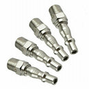 Air Line Hose Fitting Connector Quick Release 1/4 Male Thread 5pk W7U4