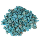 100g Natural Turquoise Stone Jewelry Degaussing Flowerpot Fish Tank Decor