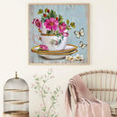 5D DIY Diamond Embroidery Painting Flowers Full Drill Mosaic Cross Stitch