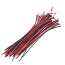 20 Pairs JST 1.25 2Pin Female & Male Battery Connector plug with Wire Cable D8A2