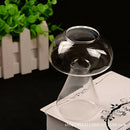 Clear Glass Vase Bottle For Plant Flower Decorations - Mushroom