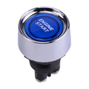 Blue Universal Illuminated Engine Start Switch Push Button Rcaing Starter