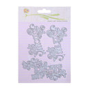 3pcs/set Mother's Day Metal Cutting Die Stencil DIY Scrapbooking Album Card