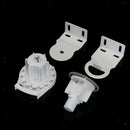 White 2638 Roller Blind Shade Clutch Bracket Parts Kits, For 38mm Dia. Aluminum