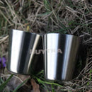 New Portable 1oz 35ml Rustless Steel Liqueur Drinking Shot Glasses Barware Cup