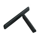 Ebony 4 Strings Hawaii Guitar Slotted Saddle + Nut, Black