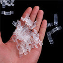 100 Pieces 10mm LED Fixing Silicon Mounting Clips  For 220V LED OZ