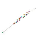 Metal Multicolor Bells Charms Chain Link Anklet Ankle Bracelet