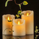 LED Electronic Candles Light LED Pillar Candles Dripping Creative Flameless S7L3